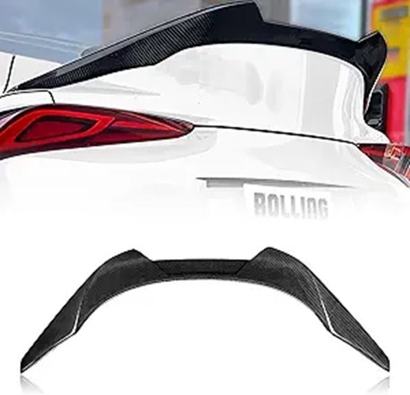 Real Carbon Fiber Trunk Spoiler for Toyota GR Supra