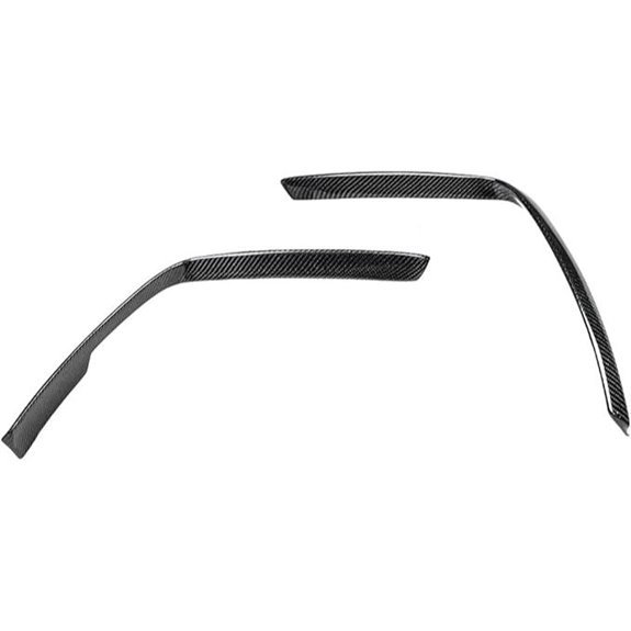 Real Carbon Fiber Front Bumper Trim for Toyota Supra