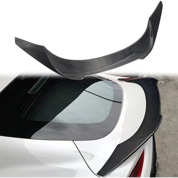 Real Carbon Fiber Rear Spoiler for Toyota Supra