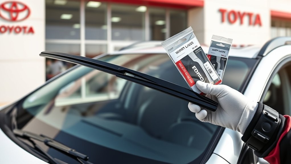 genuine toyota wiper blades