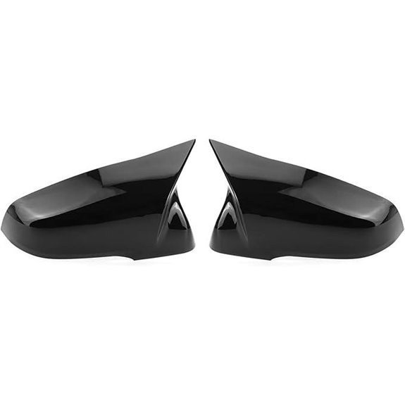 Toyota Supra MK5 Rearview Mirror Cover (Glossy Black)