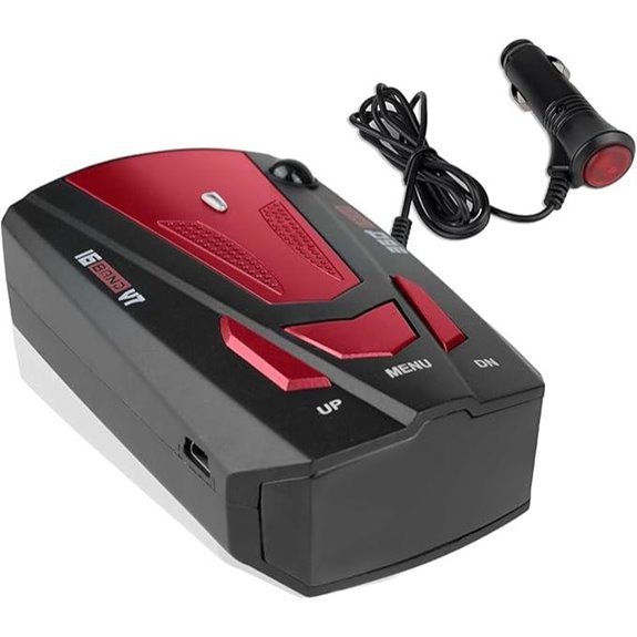 Car Radar Detector with GPS and Voice Alerts