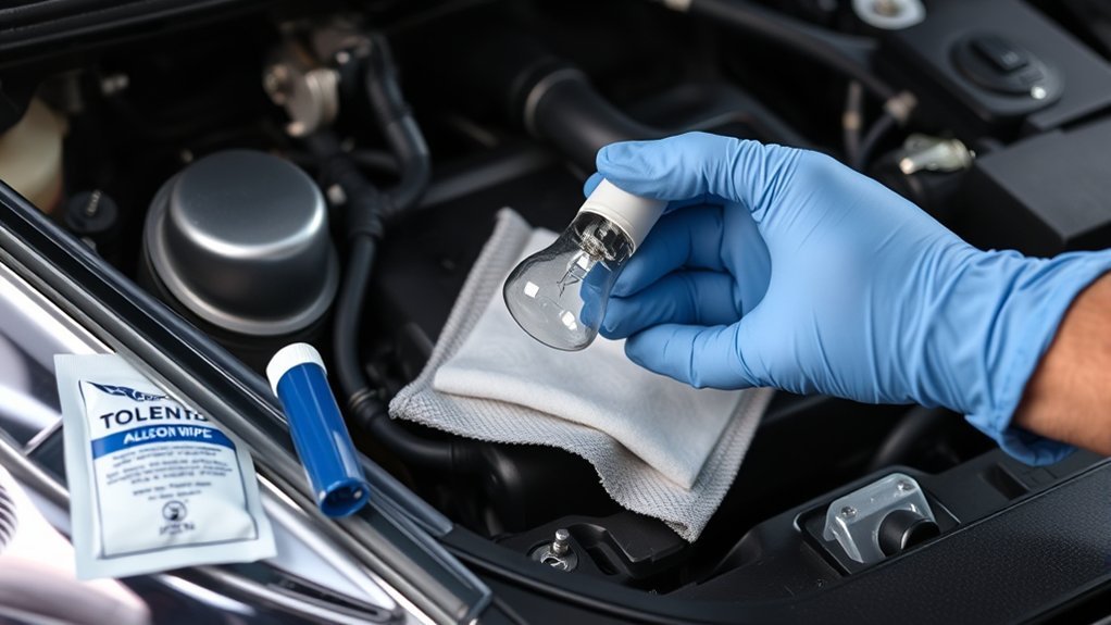 handle bulbs with care