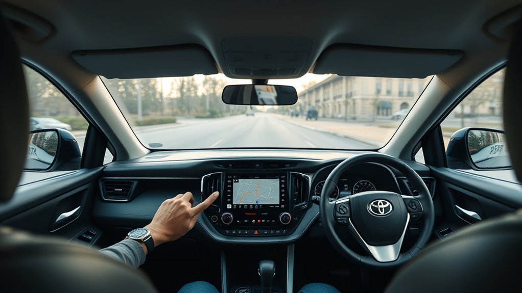 hands free navigation in rav4