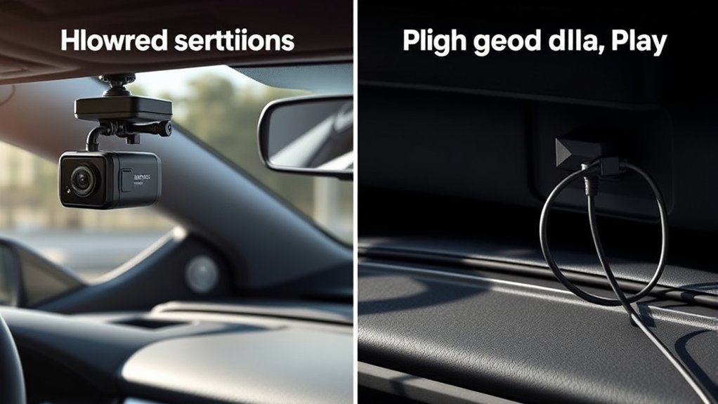 hardwired vs plug and play options