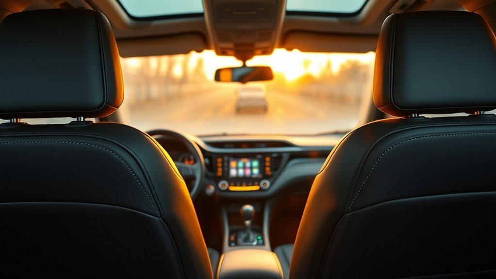 heated seats with adjustable settings