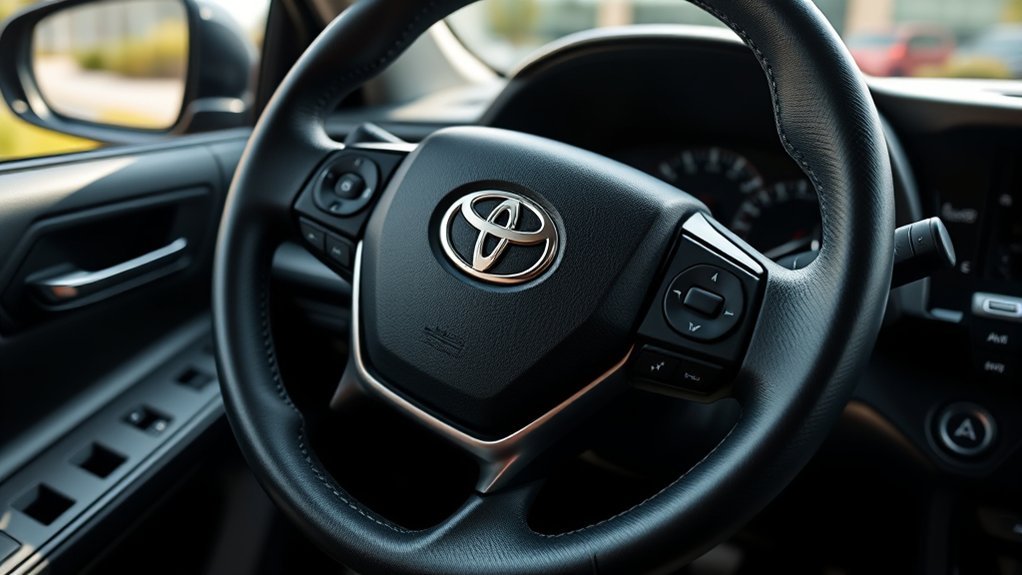 heated steering wheel button