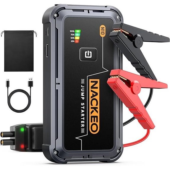 Portable Car Battery Jump Starter 5000A