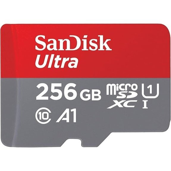 SanDisk 256GB Ultra microSDXC Memory Card with Adapter