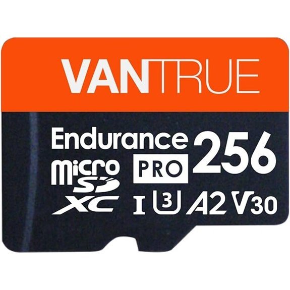 Vantrue 256GB microSDXC UHS-I SD Card with Adapter