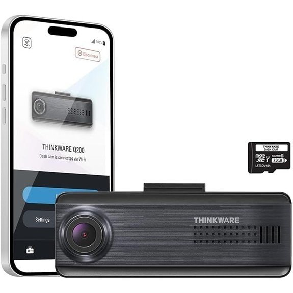 THINKWARE Q200 2K QHD Dash Cam for Cars