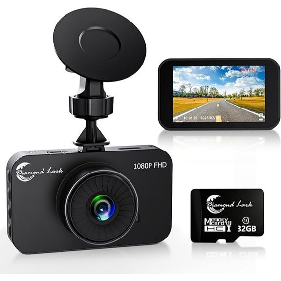 Diamond Lark 1080P Dash Camera for Cars