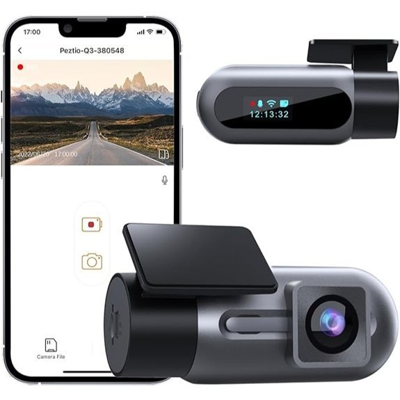 Dash Cam WiFi FHD 1080P Car Camera