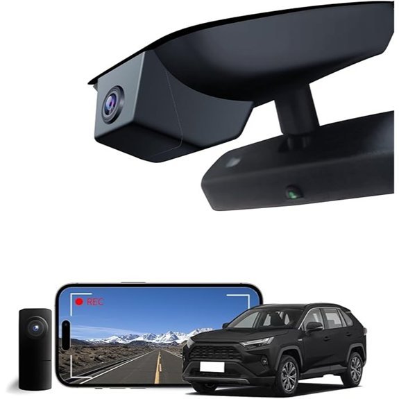 Front 4K & Rear 1080P Dash Cam for Toyota RAV4