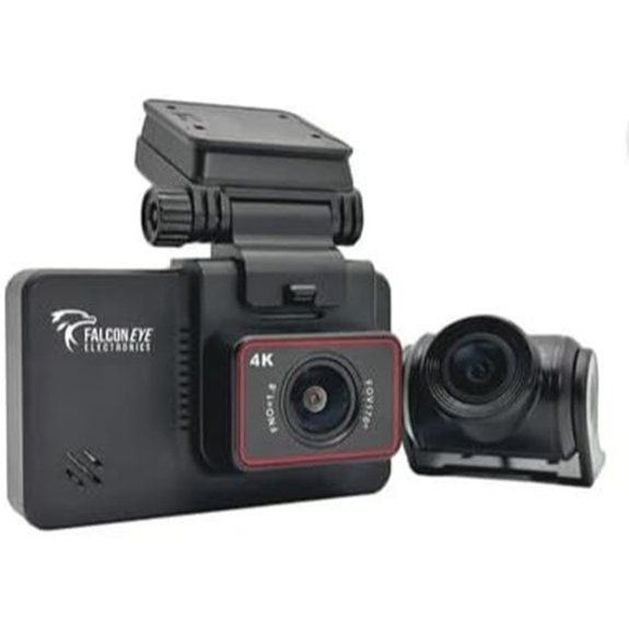 FalconEye Dual Pinnacle Pro 4K Dash Cam