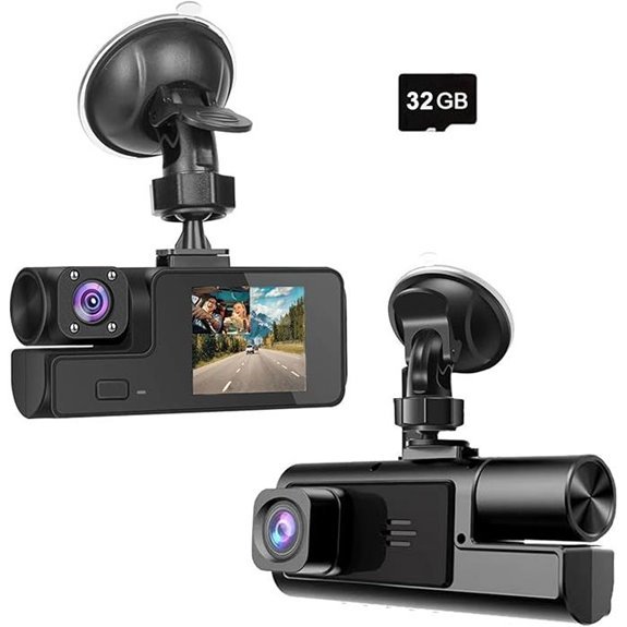 1080P Dual Dash Camera with Night Vision