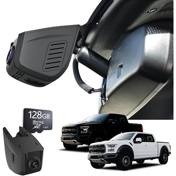 4K F-150 Dash Cam with WiFi & Night Vision