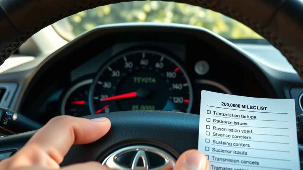 high mileage rav4 issues