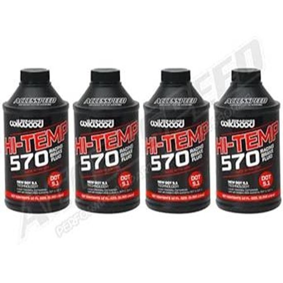 Wilwood Hi-Temp 570-Degree Brake Fluid (4-Pack)