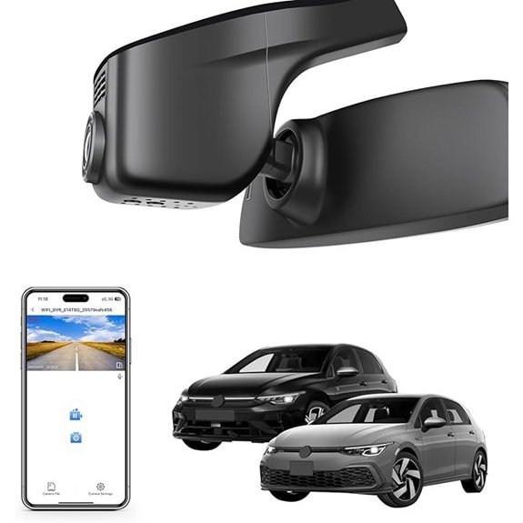 4K Dash Cam for Volkswagen Golf MK 7/8