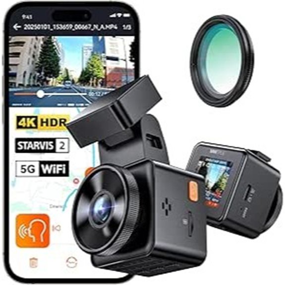 Vantrue E1 Pro 4K Mini Dash Cam