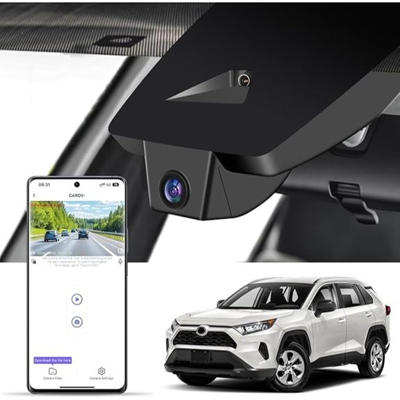 4K Dash Cam for Toyota RAV4 (2022-2025)