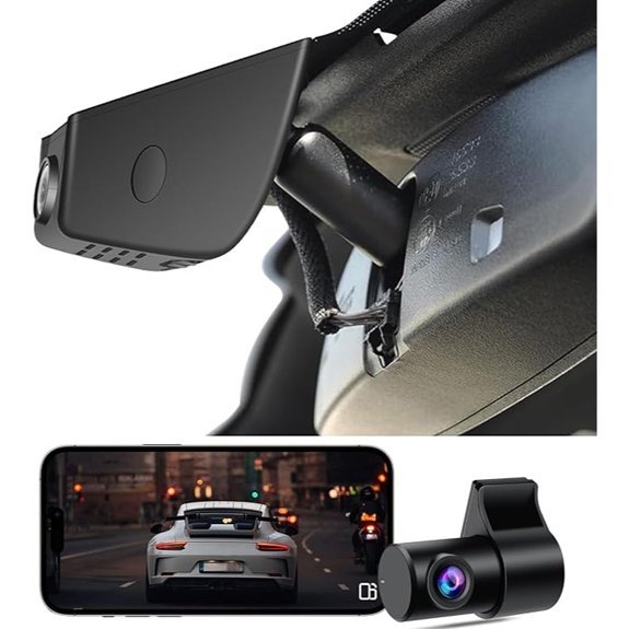 4K Front & 1080P Rear Dash Cam for Ford F150