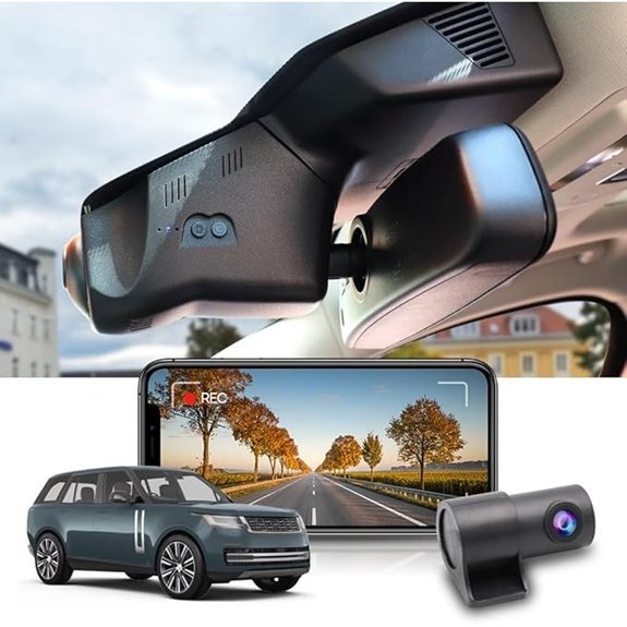 Fitcamx 2K Front & 1080P Rear Dash Cam