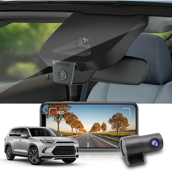 Fitcamx 4K Front & 1080P Rear Dash Cam