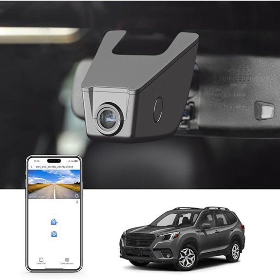 4K Dash Cam for Subaru Forester 2016-2024
