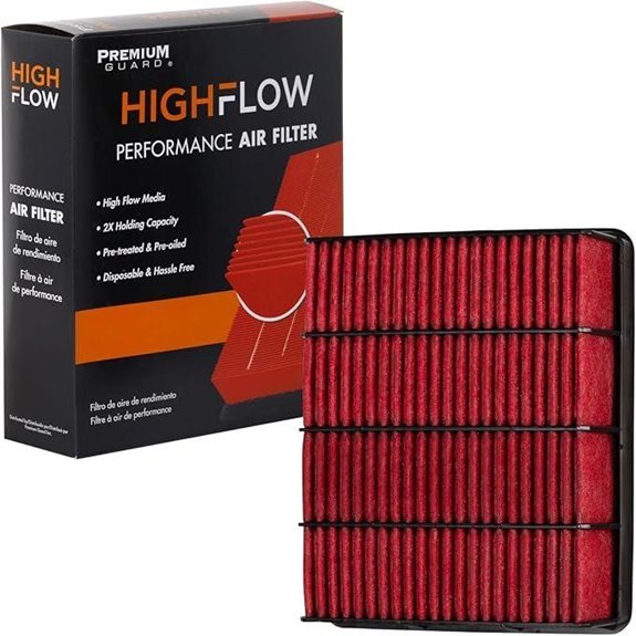 HIGHFLOW PA4886X Pre-Oiled Engine Air Filter