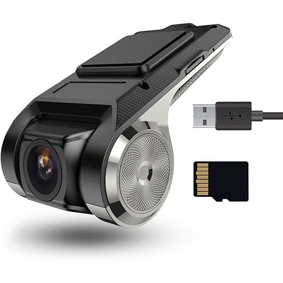 Hikity USB DVR On-Dash Camera with 32GB SD Card