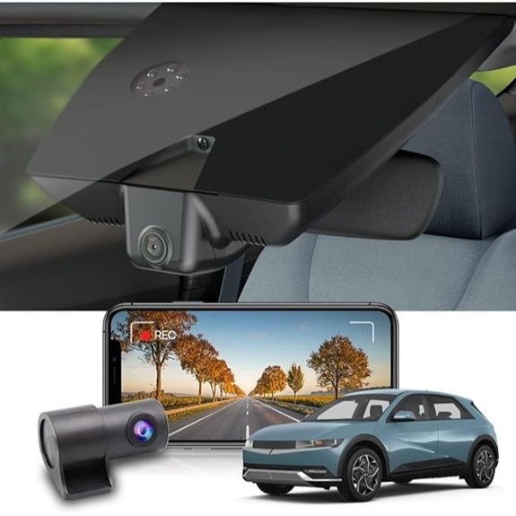 Fitcamx Front 4K & Rear 1080P Dash Cam for Hyundai IONIQ 5