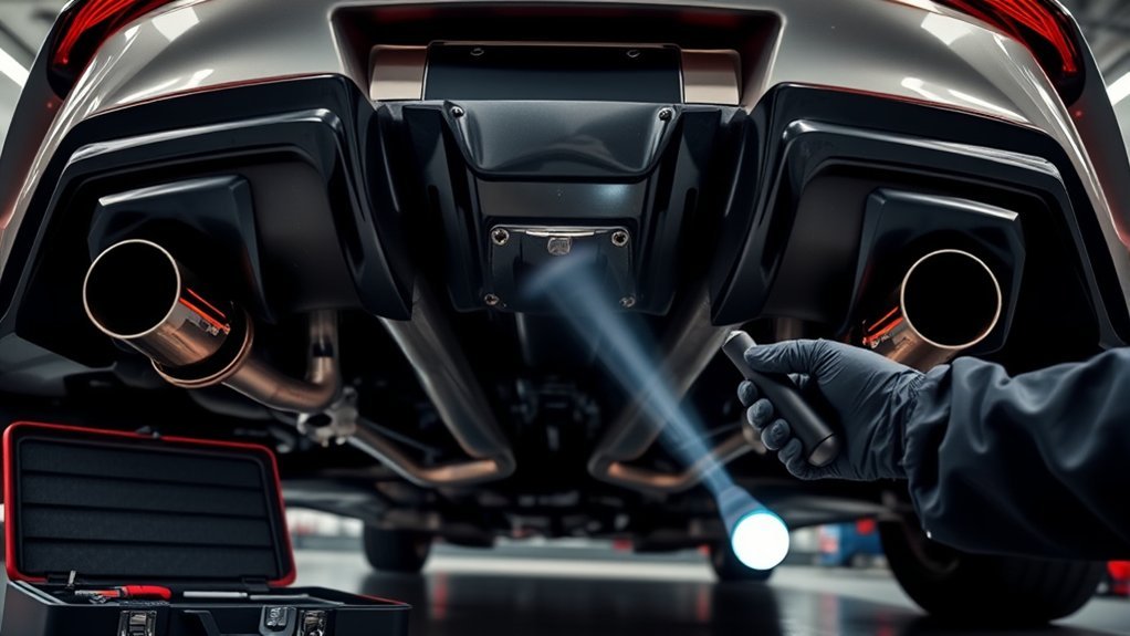 identify exhaust rattle sources