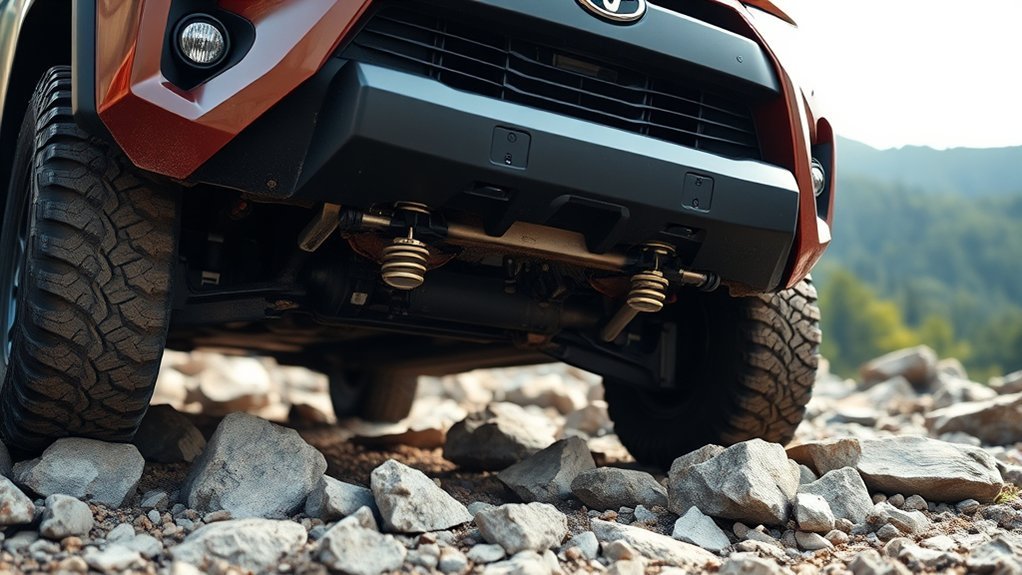 impressive off road ground clearance