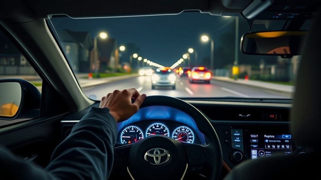 inconsistent auto high beams