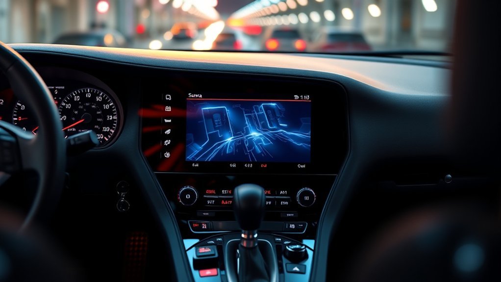 infotainment screen freezing issues