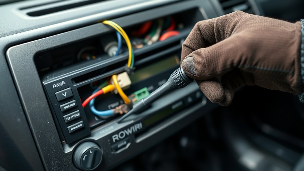 inspect rav4 radio wiring