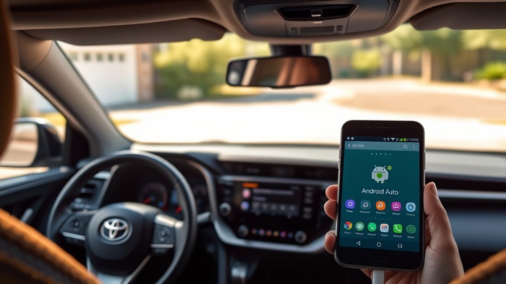 install android auto toyota