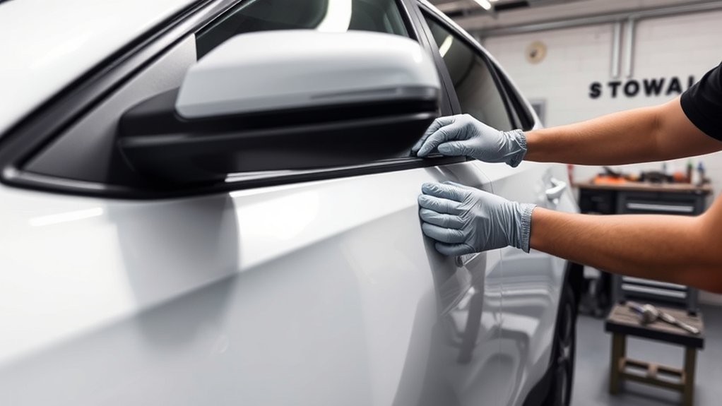 install body side molding