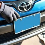 install front license plate