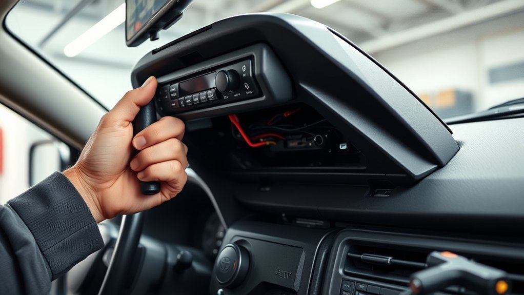 install headlight switch safely