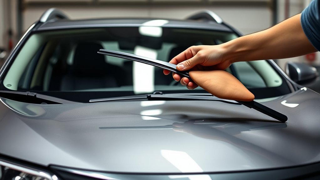 install new rav4 wiper blades