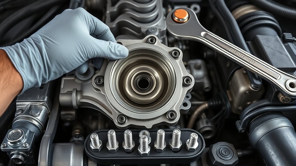 install new water pump