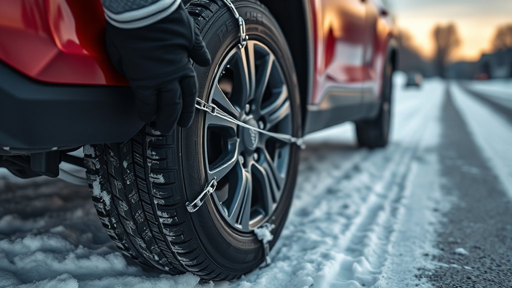 install rav4 chains properly