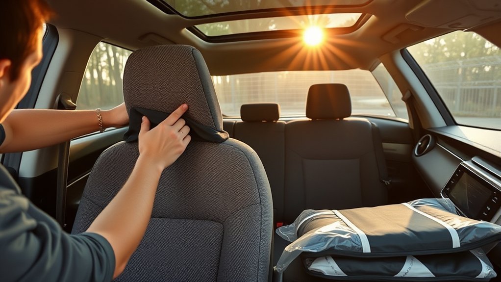 install rav4 seat covers