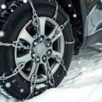 installing snow chains correctly