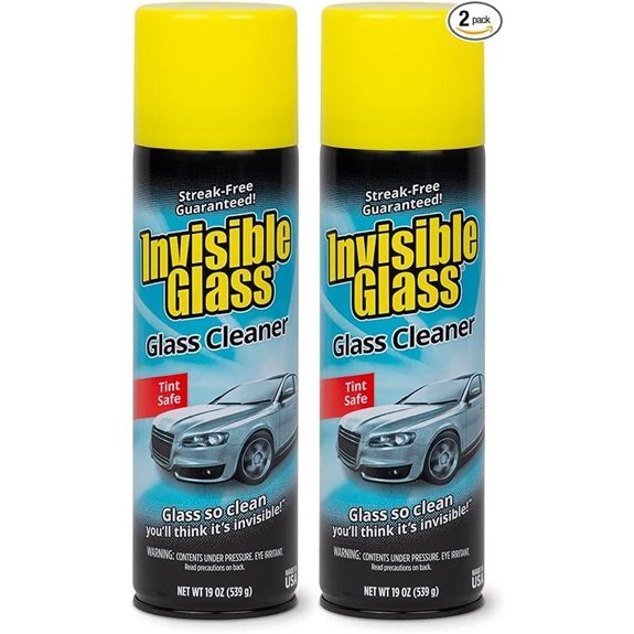 Invisible Glass Premium Aerosol Glass Cleaner Spray (2-Pack)
