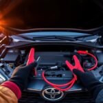 jump starting rav4 hybrid safety