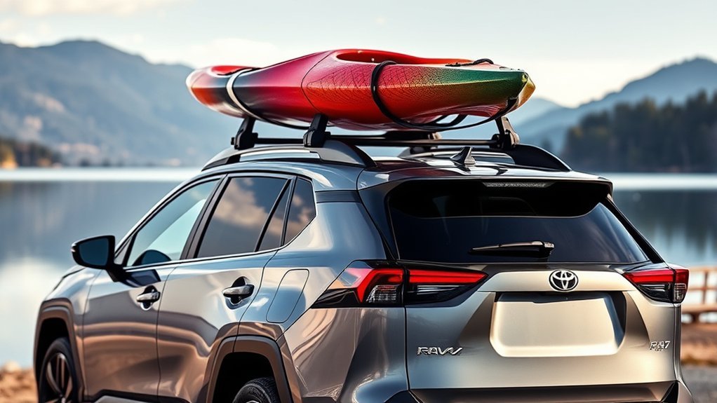 kayak transport roof rack options